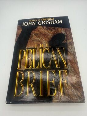 The Pelican Brief Joh Grisham Hardcover 1992 Legal Thriller Novel Vintage Book